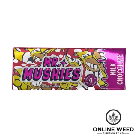 Mr Mushies 4000mg Magic Mushroom Chocolate Bar – Milk Chocolate